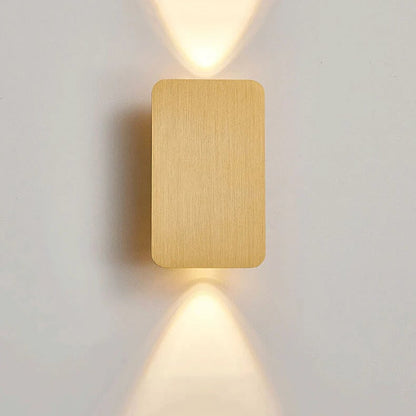 Slim LED Wall Sconce – Contemporary Indoor/Outdoor Light