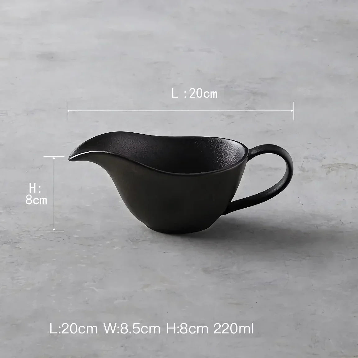 Elegant White Ceramic Sauce Dish - Luxicro