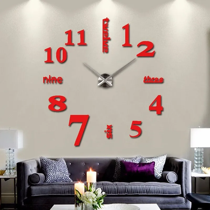 Contemporary Battery Operated Wall Clock