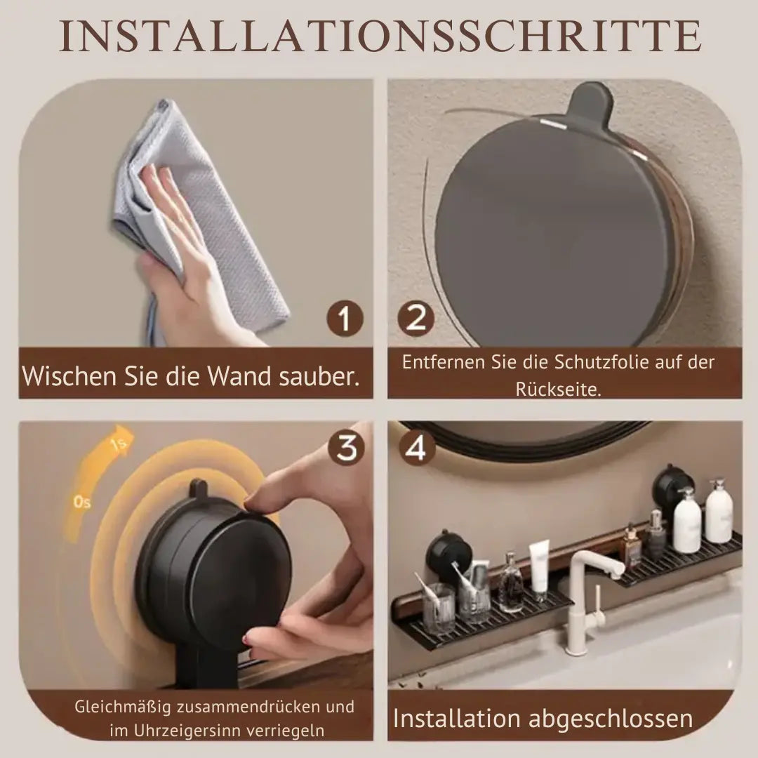 Stylish Wall Mounted Bathroom Storage
