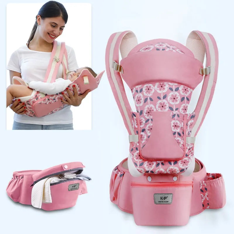 Comfortable Baby Carrier - Soft Adjustable Baby Sling