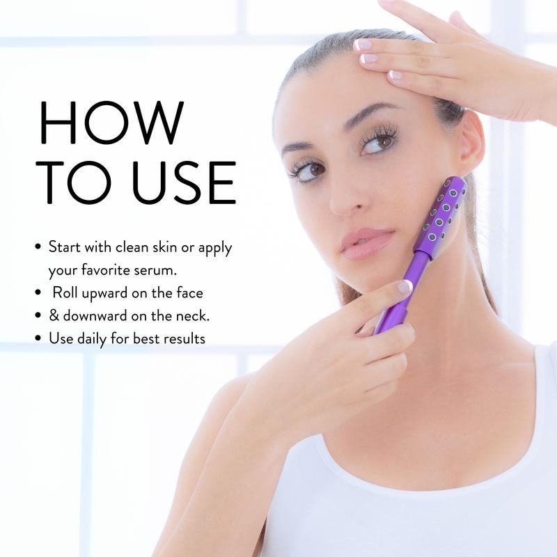 Natural Glow Face Massage Roller
