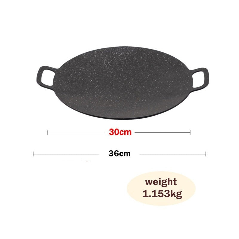 Compact Asian Style BBQ Serving Platter