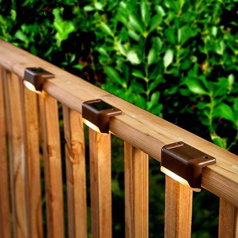 Green Solar Powered Garden Lights