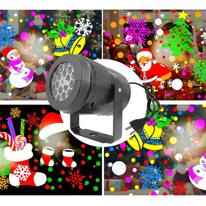 Bright Holiday LED Yard Light Projector