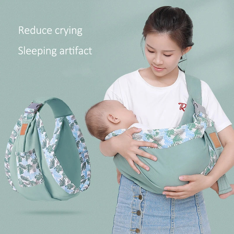 Comfortable Infant Sling with Ergonomic Back Strap