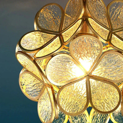 Beautiful Flower Pendant LED Lamp