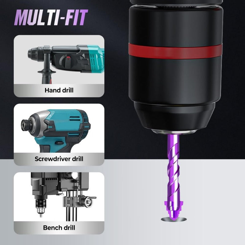 Professional 4-Piece Drill Bit Kit