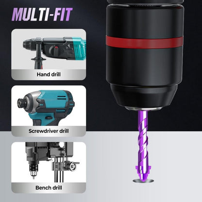 Professional 4-Piece Drill Bit Kit