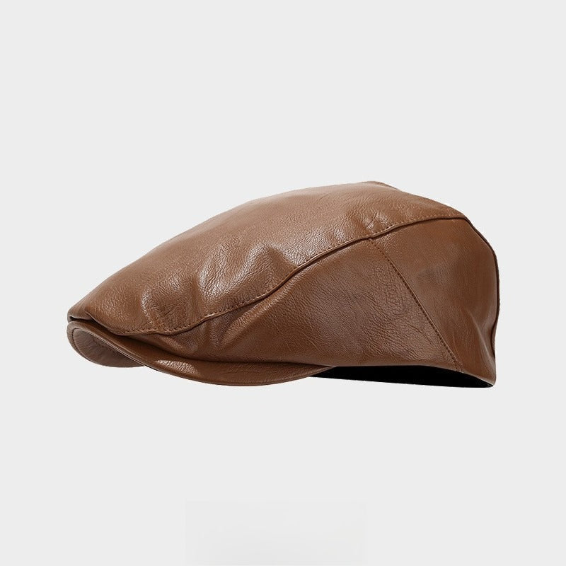 Classic Real Leather Cap