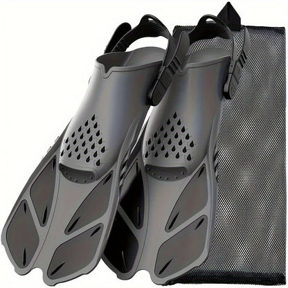 Compact Unisex Snorkel Fins for Travel