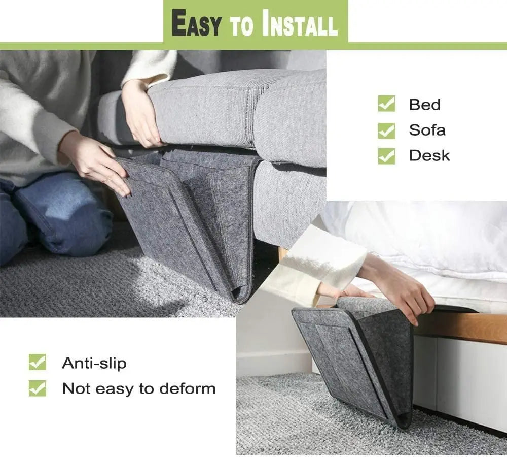Bedside Storage Organizer Tray