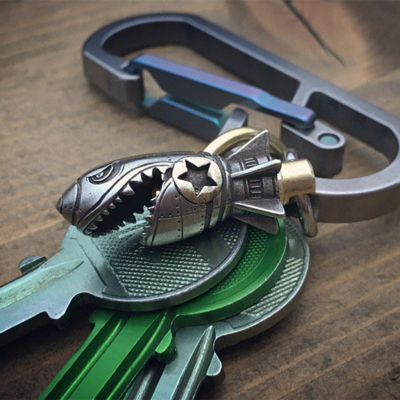 Cool 3D Skull Keychain