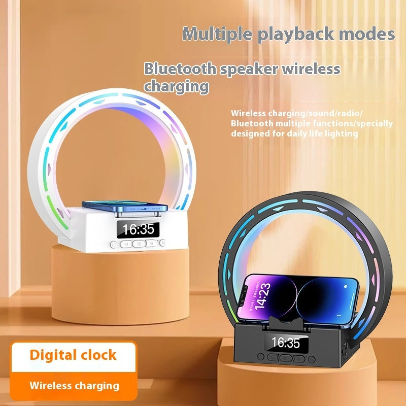 Wireless Bluetooth Speaker Table Lamp with Charger