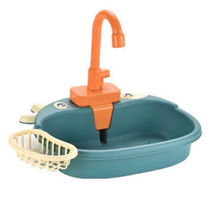 Kids Kitchen Play Sink - Water Playset for Little Ones