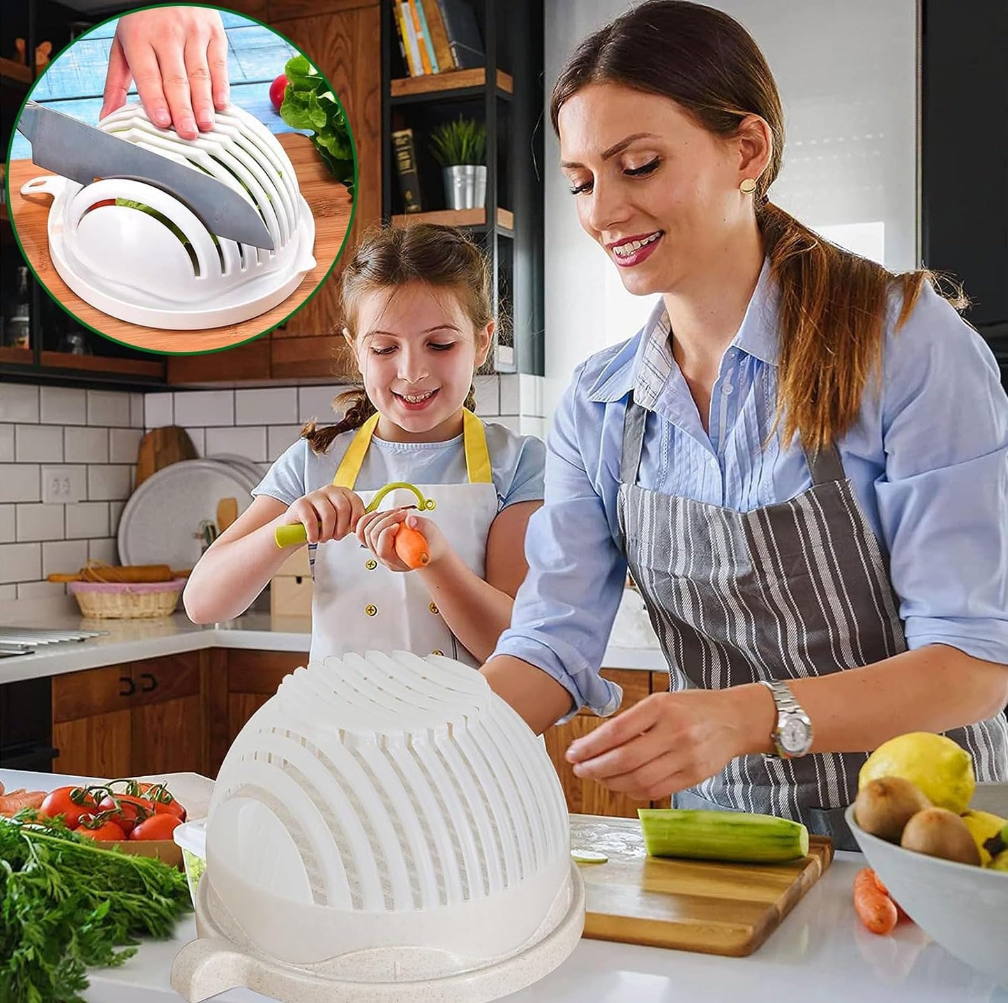 Simple Kitchen Vegetable Cutter 2 Pack