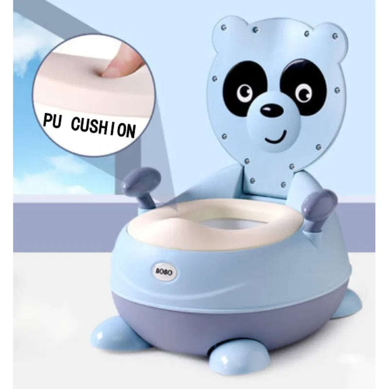 Cute Panda Potty Chair for Kids - Soft Padded Seat