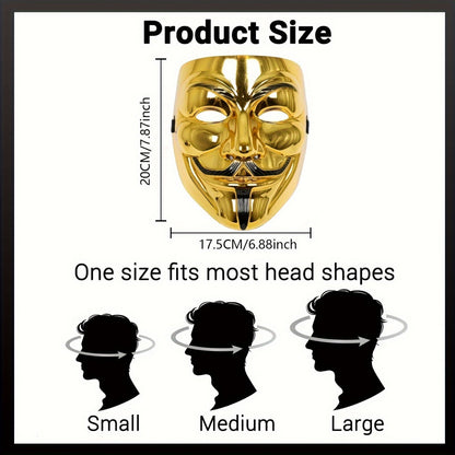 Spooky Full Face Halloween Mask for Men