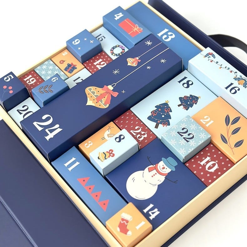 Fun Countdown 24-Day Holiday Advent Calendar