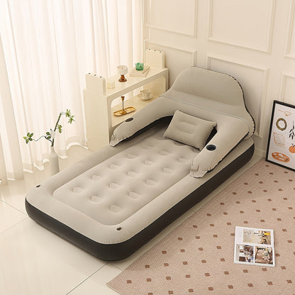 Comfortable Inflatable Bed with Back Support