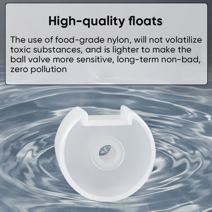 Space Saving Auto Float Ball Valve Stainless Steel