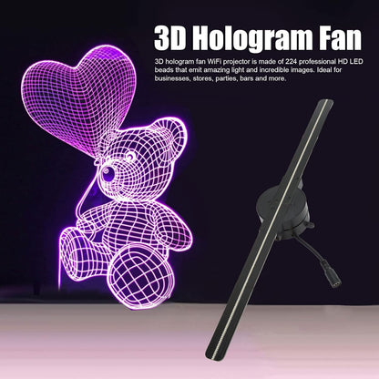 Vibrant 3D Hologram LED Room Light Projector