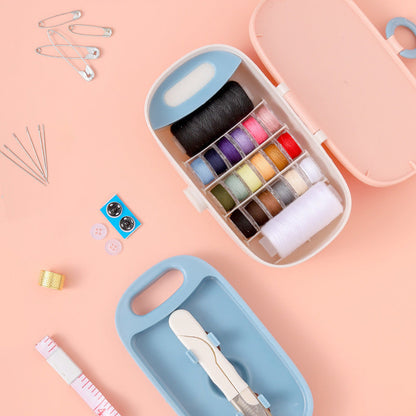 Portable Sewing Kit for Easy Clothing Repair