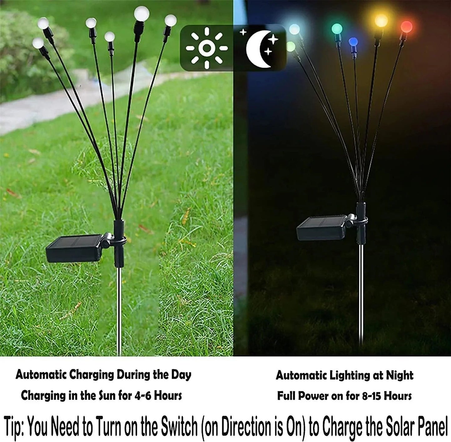 Bright Garden Solar Fairy Lights