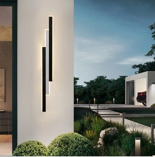 Bright Triple Head Outdoor Wall Light Fixture - Luxicro