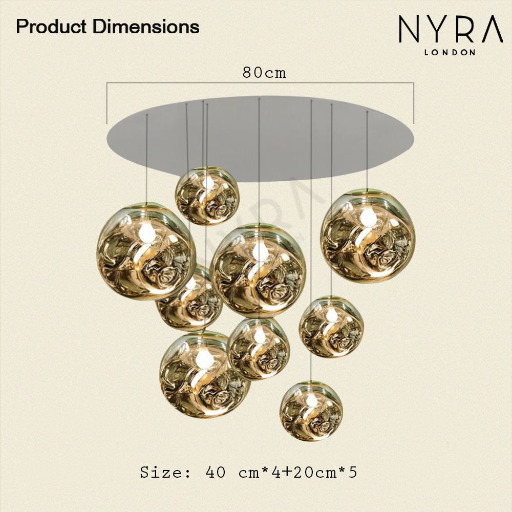 Modern Adjustable Pendant Ceiling Light Fixture