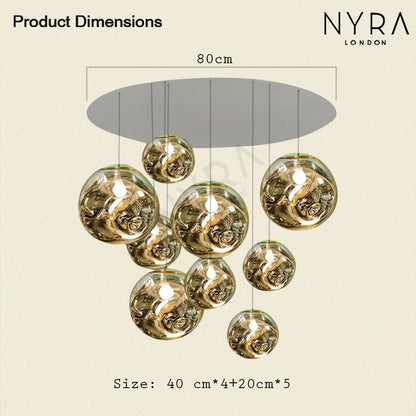 Modern Adjustable Pendant Ceiling Light Fixture