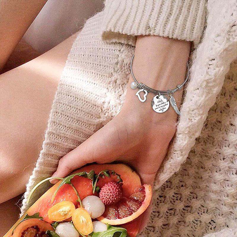Best Friend Sister Heart Bracelet
