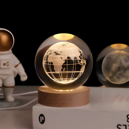 Colorful Globe LED Night Lamp