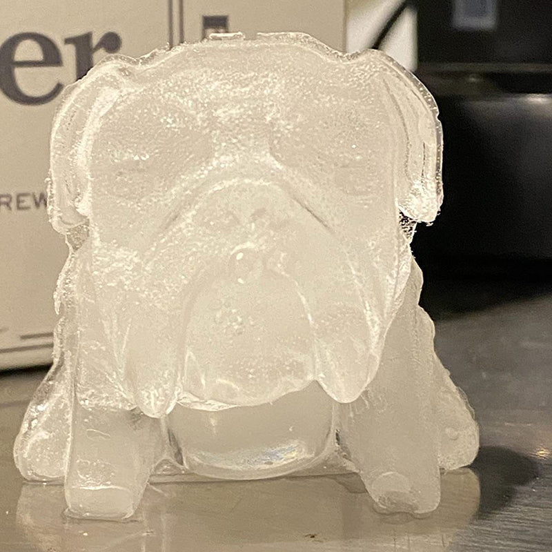 Colorful Dog Shaped Ice Cube Tray