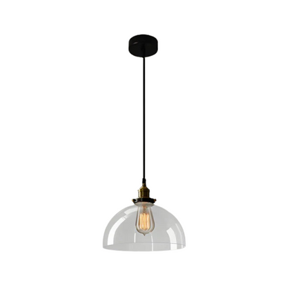 Elegant Hanging Glass Ceiling Light