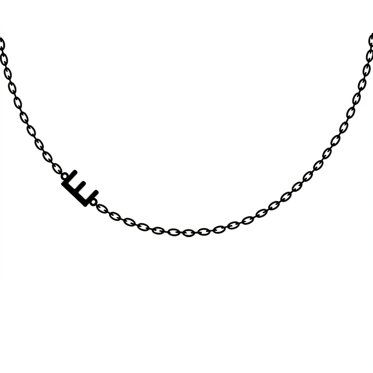 Personalized Monogram Unique Bar Necklace