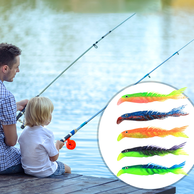 Vibrant Bendy Jointed Fish Toy