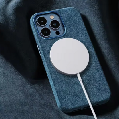 Premium iPhone MagSafe Leather Case