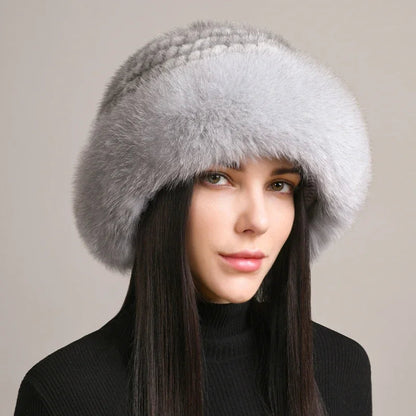 Luxurious Fur Winter Hat | Authentic Russian Style Cap