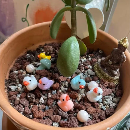 Cute Miniature Rubber Duck Decoration