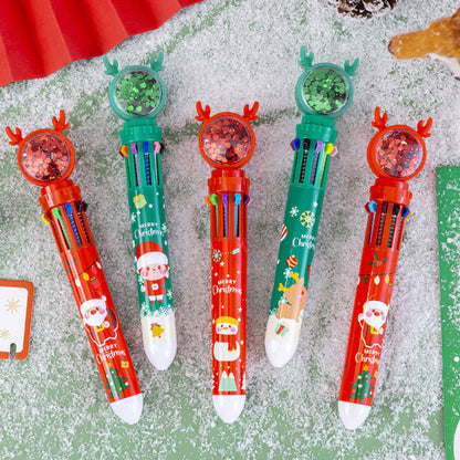 Bright Festive Sparkle Pens Set