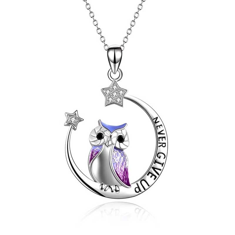 Motivational Bird Charm Necklace