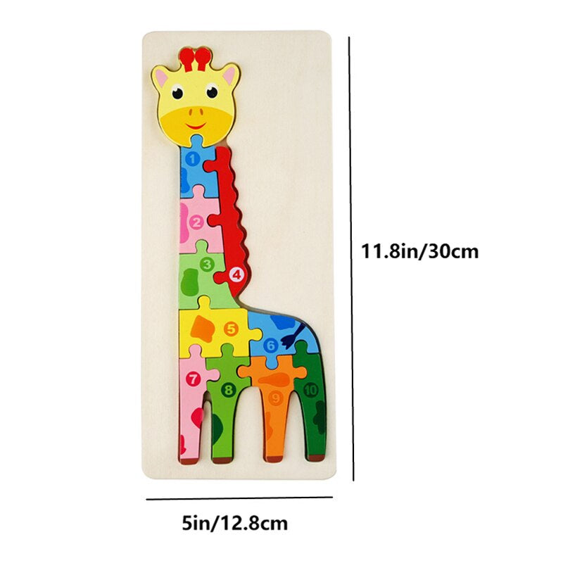 Colorful Children's Puzzle Toy Set