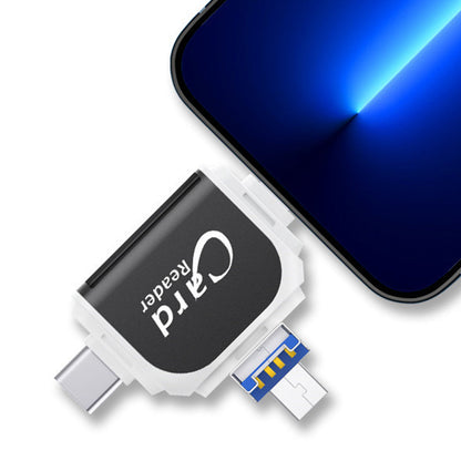 4-in-1 USB Multi Card Reader Adapter