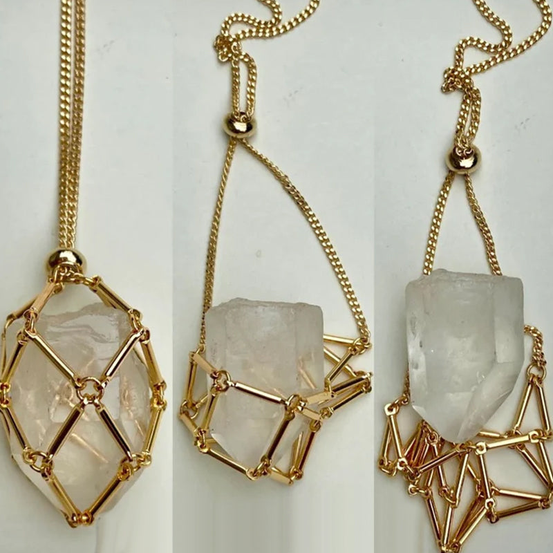 Shiny Stone Gem Necklace