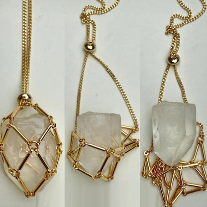 Shiny Stone Gem Necklace