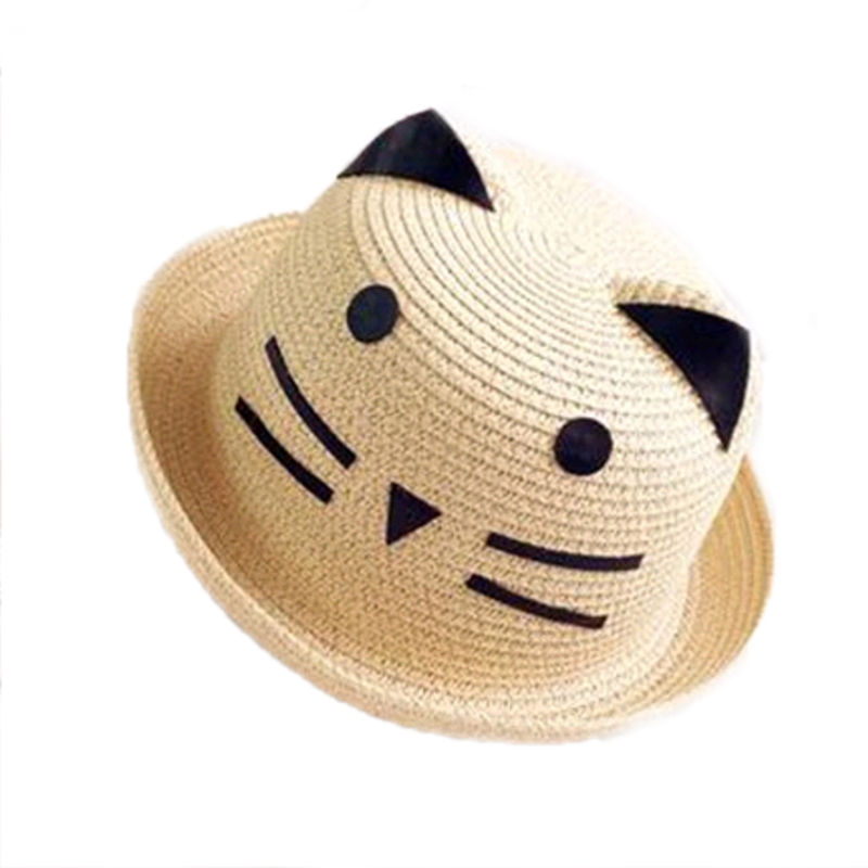 Cute Cat Ear Baby Sun Hat - Luxicro