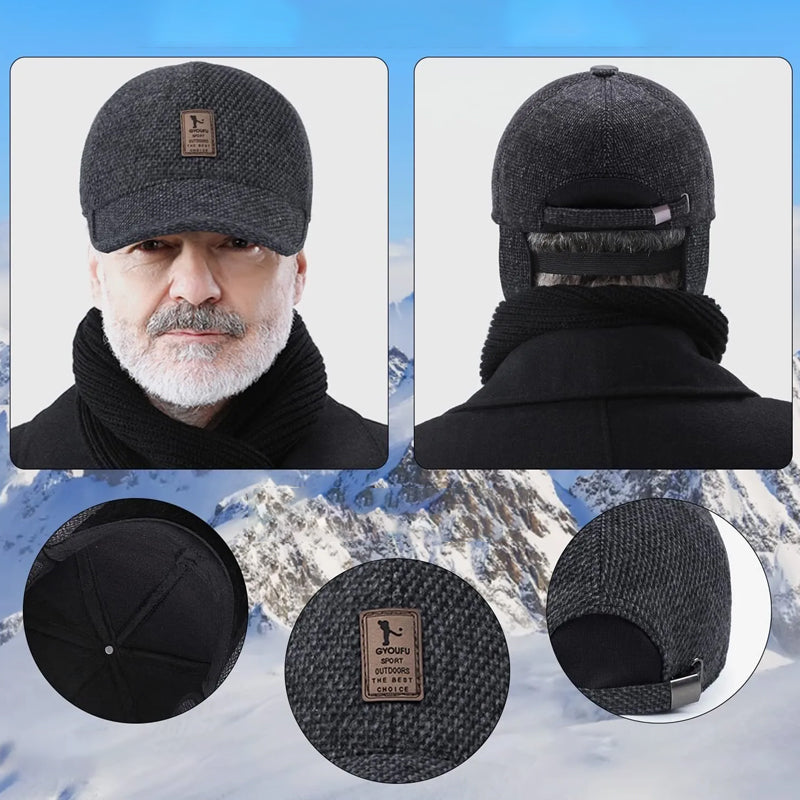 Cozy Thermal Beanie Hat with Ear Warmers