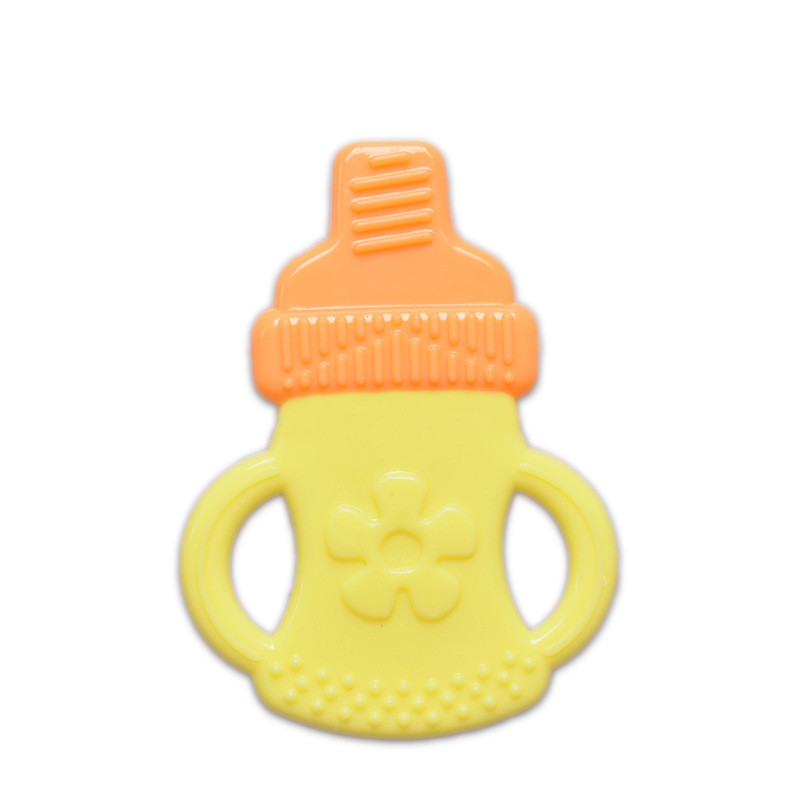 Gentle Infant Teether Toy Set with Colorful Silicone Rings