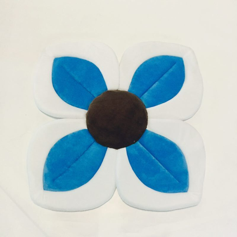 Cushy Flower Baby Bath Mat - Anti Slip Shower Pad